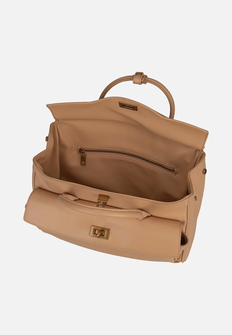 Gloria II Satchel M New Calf Light Tan - Satchel