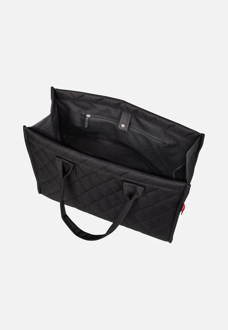 Daily Shopper Rhombus Black - Tote Bag