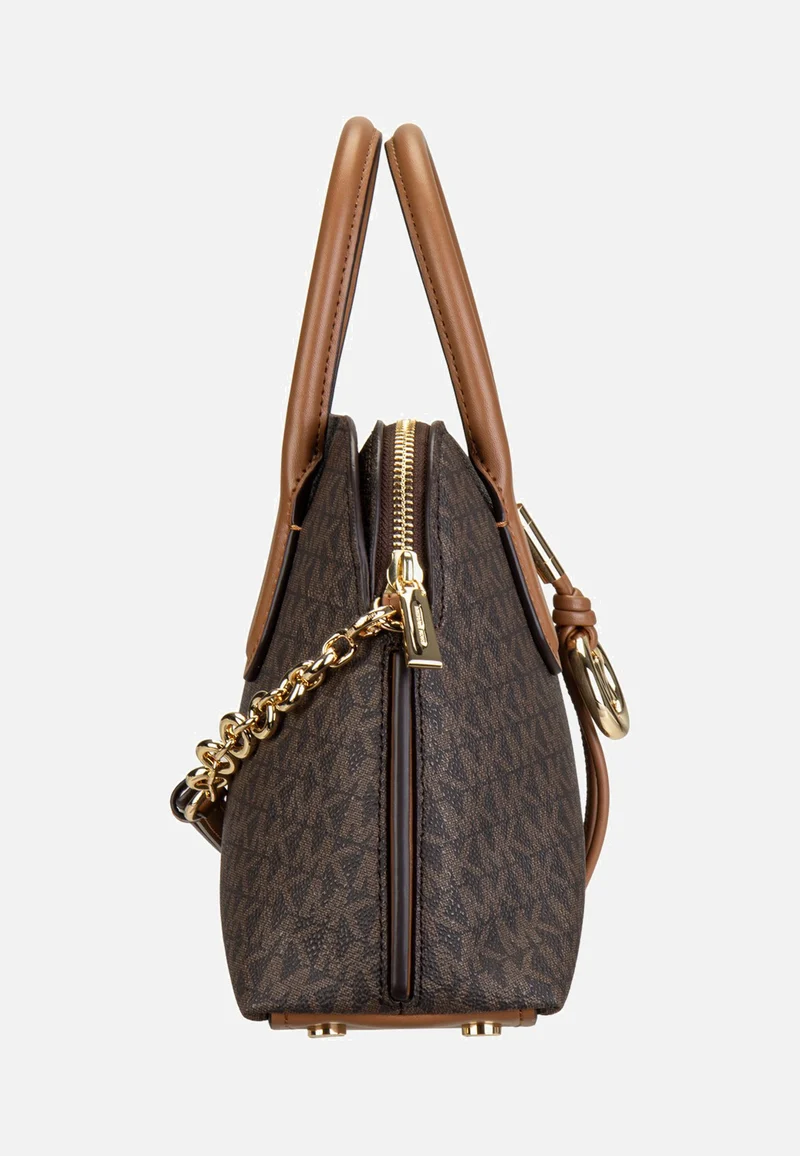 Freddie Medium Dome Chn Stchl Brown/Acorn - Henkeltasche