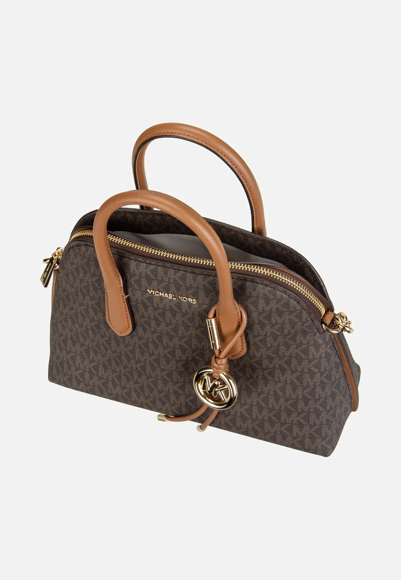 Freddie Medium Dome Chn Stchl Brown/Acorn - Henkeltasche