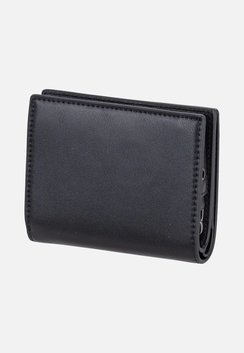 Audrey Thea Recyled Soft Calf Black - Portemonnaie