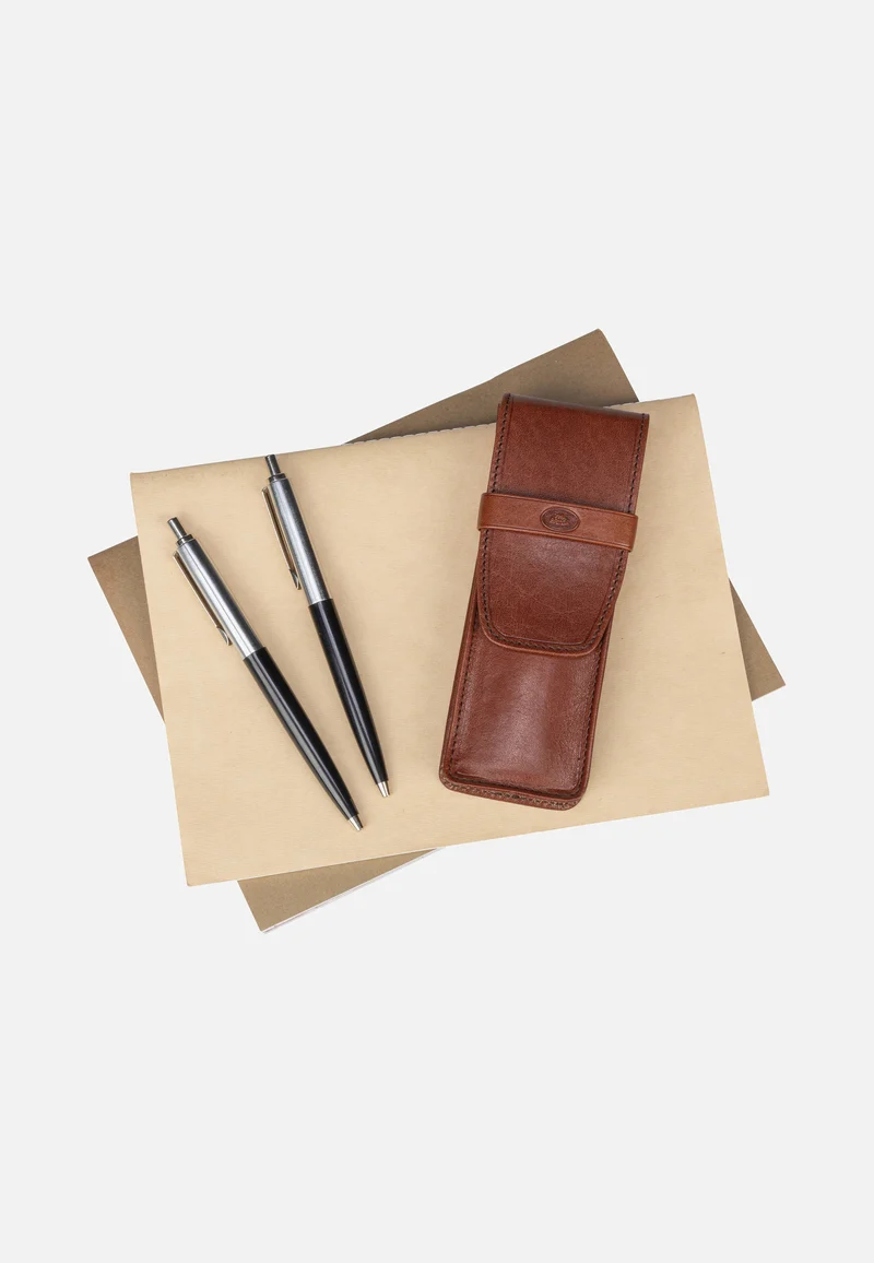 Story Exclusive Pen Case 2036 Marrone - Federmappe