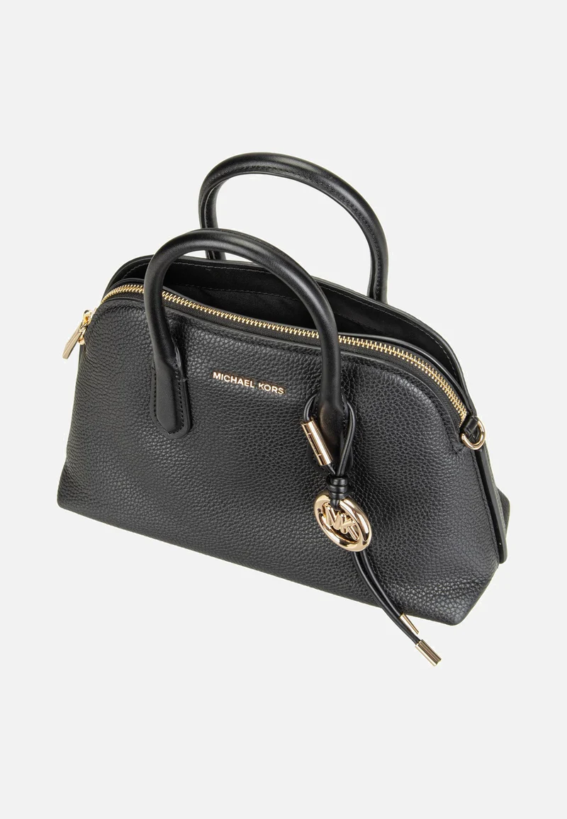 Freddie Medium Dome Chn Stchl Black - Henkeltasche