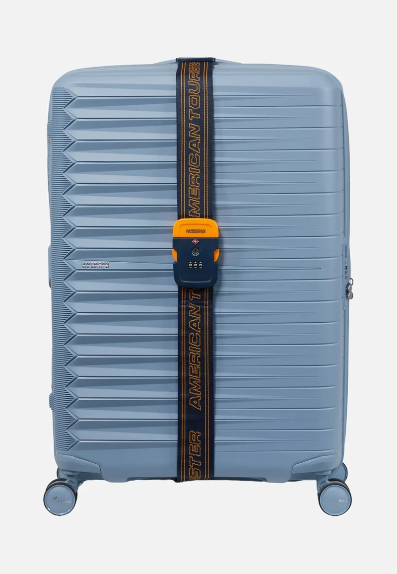 Luggage Belt TSA Navy/Orange - Accessories