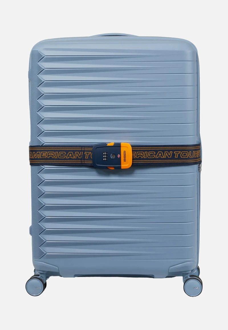 Luggage Belt TSA Navy/Orange - Accessories