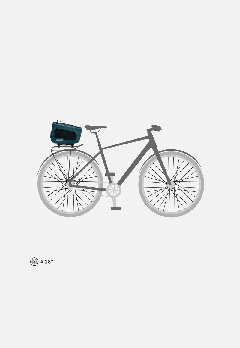 Trunk-Bag Petrol - Fahrradtasche