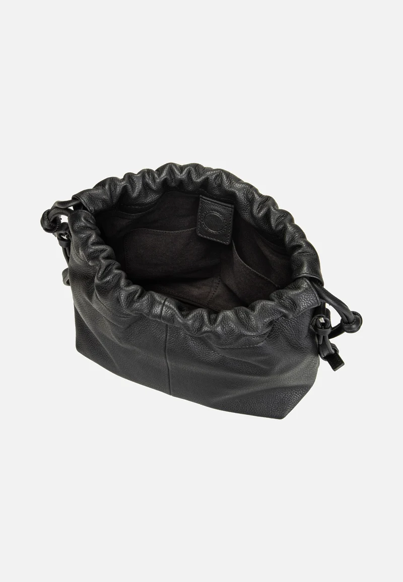 Lya II Hobo S Small Pebble Black - Bucket Bag
