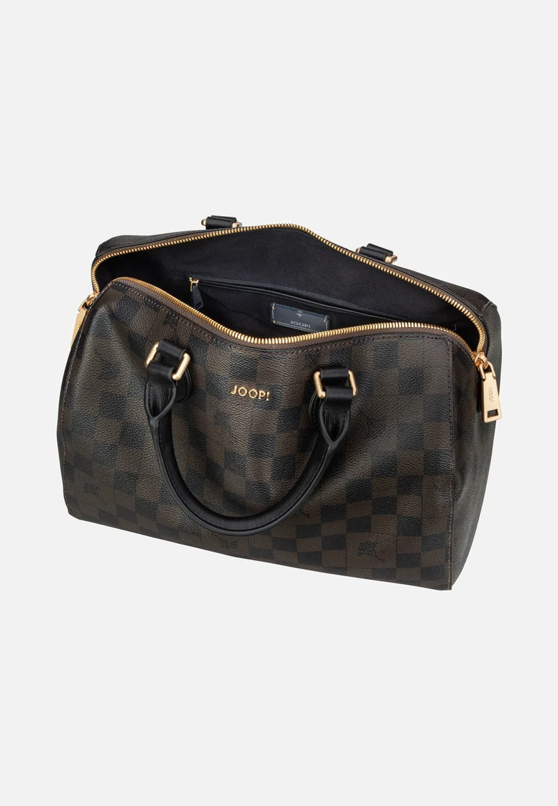 Cortina Piazza Aurora HandBag SHZ Seal Brown - Bowling Bag