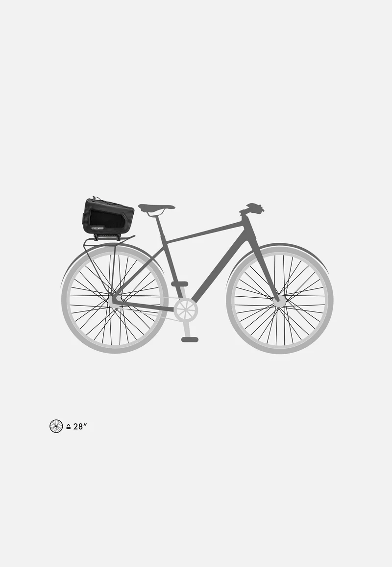 Trunk-Bag Schwarz - Fahrradtasche