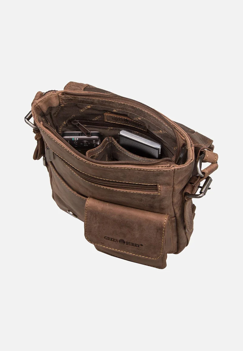 Vintage Revival Messenger 1912 Sattelbraun - Crossbody Bag