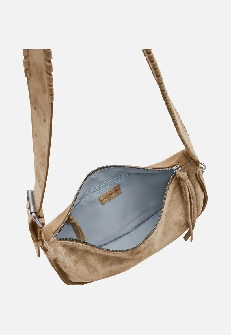 Whipstitch Soul Hobo Dark Sand - Hobo Bag