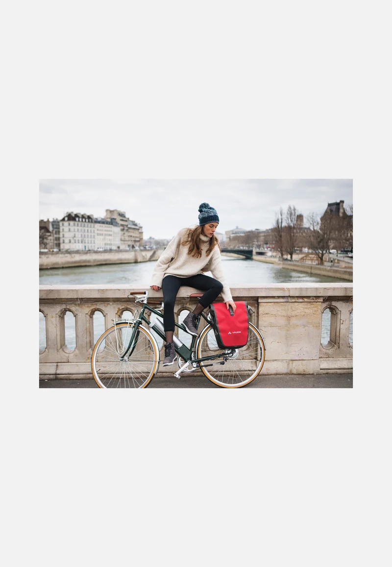 Aqua Back Red - Fahrradtasche