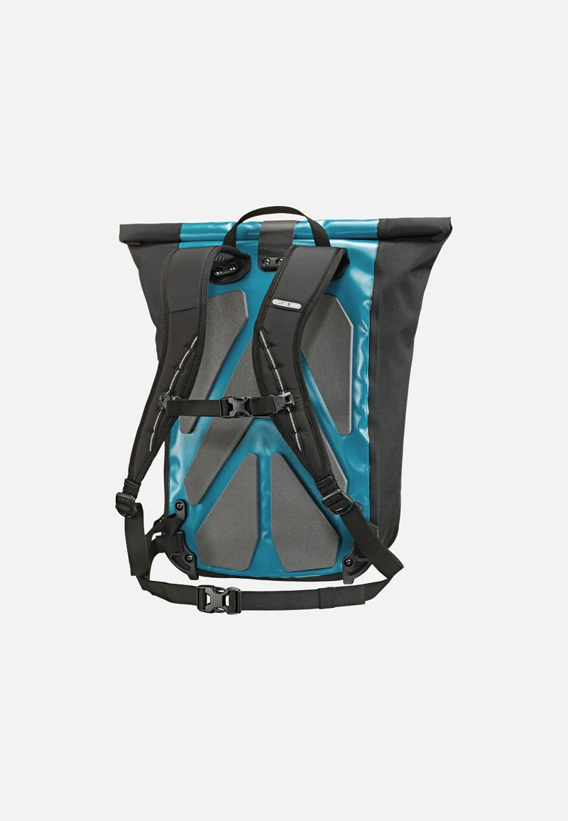 Velocity 29L Petrol Schwarz - Rolltop Rucksack