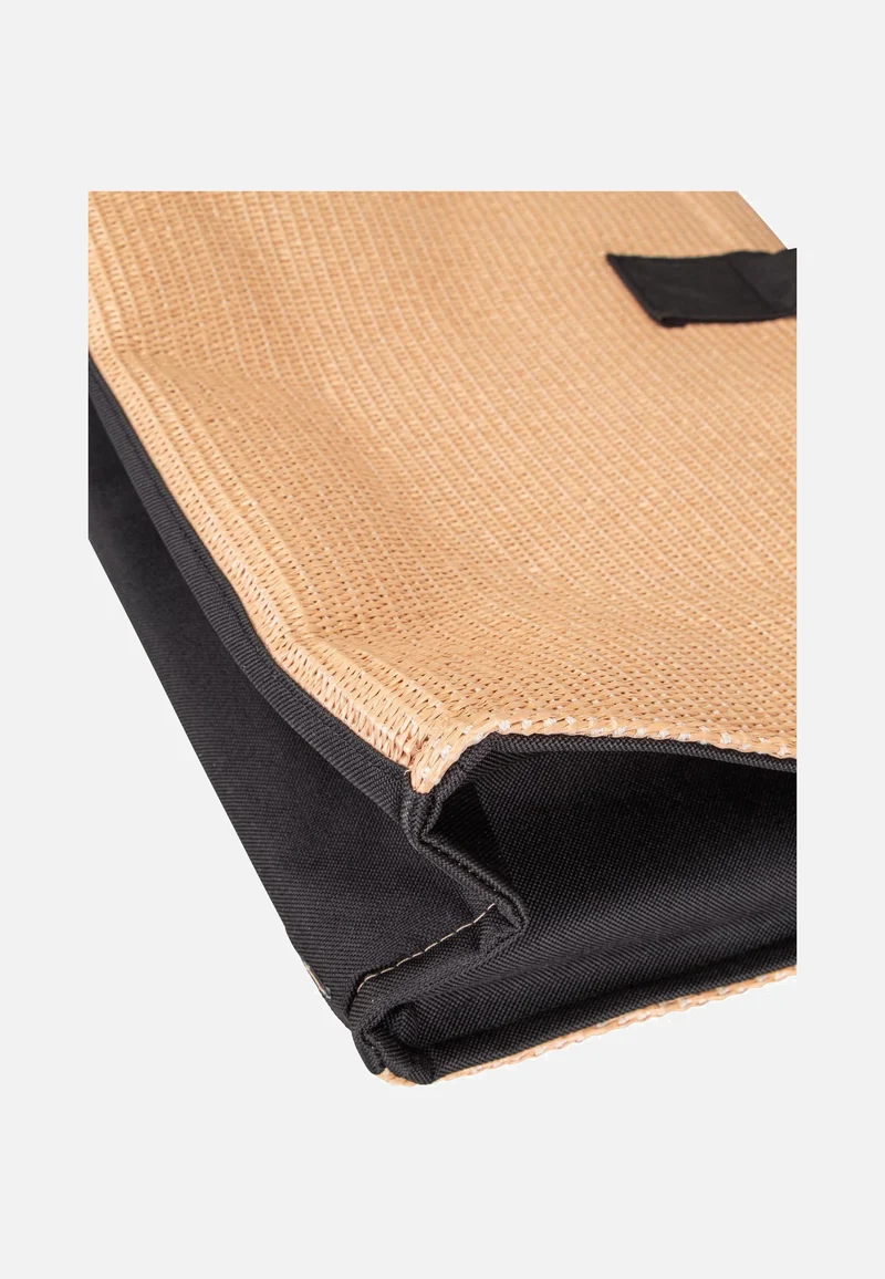 Daily Shopper Raffia Black - Tote Bag