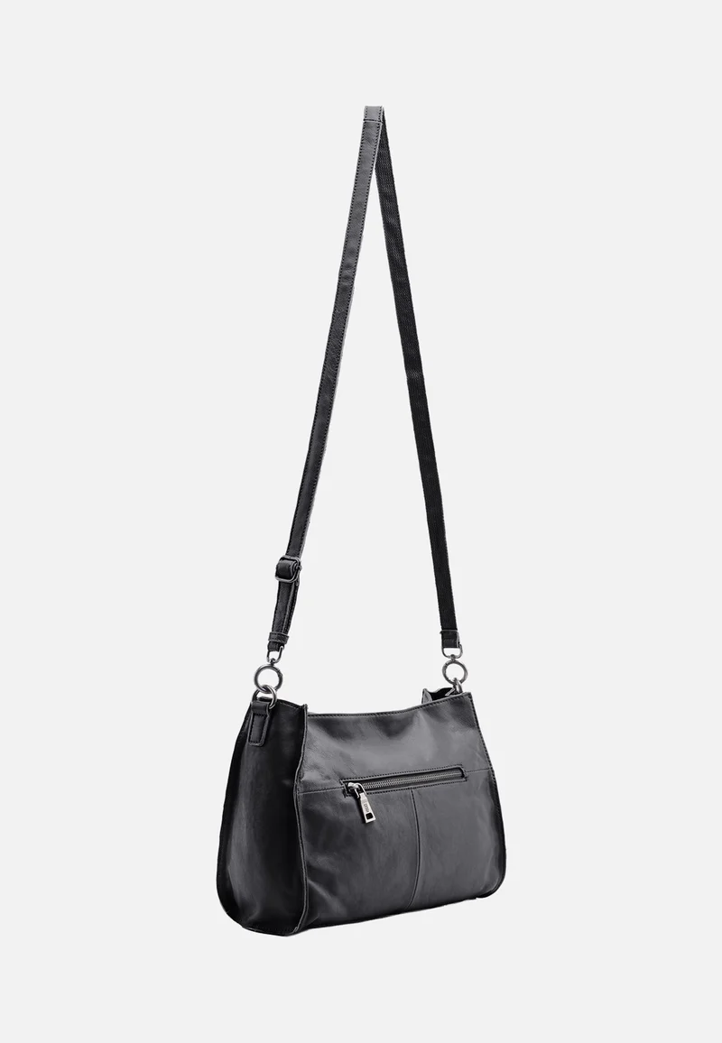 Belted With Love Shoulderbag Black - Schultertasche