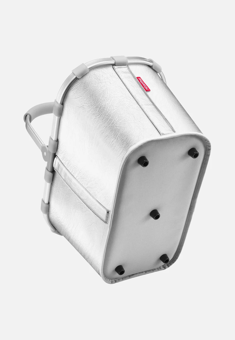 Carrybag Silver Crackle - Einkaufskorb