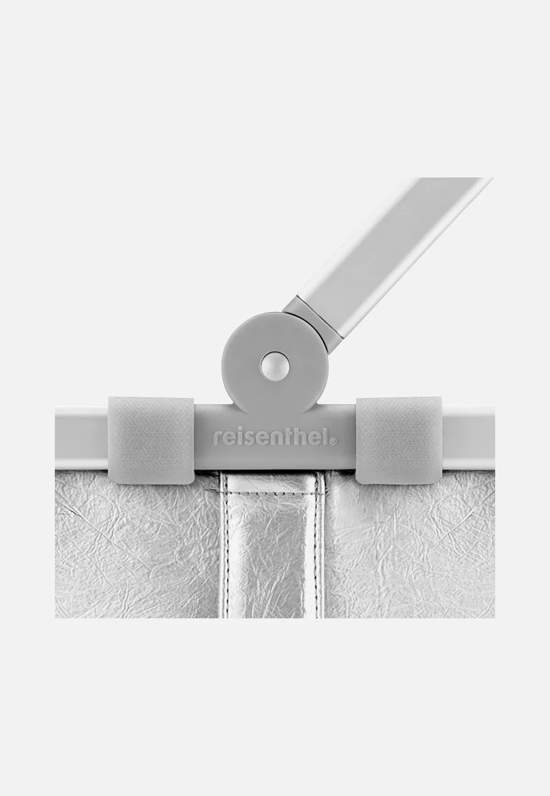 Carrybag Silver Crackle - Einkaufskorb