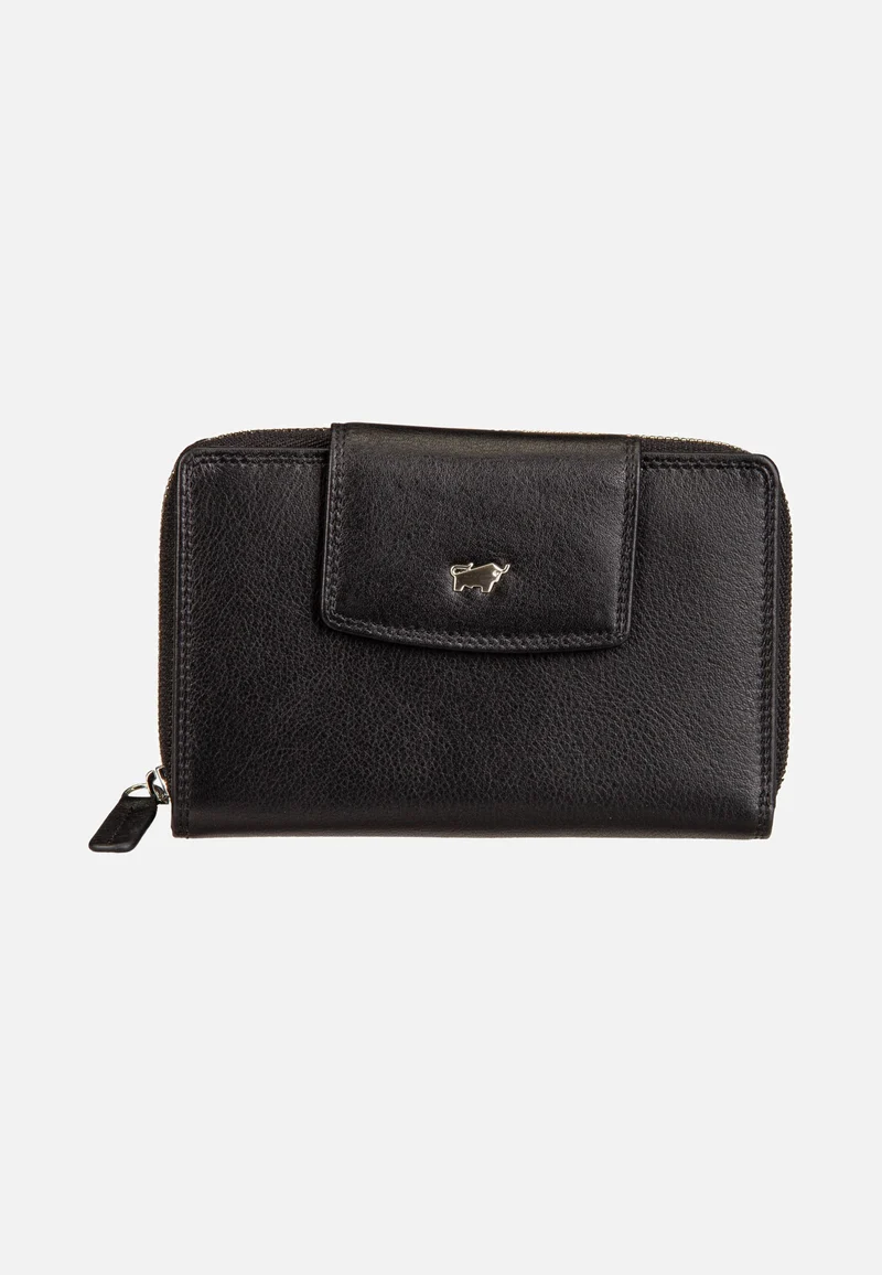 Golf RFID Zip-Wallet M 15Cs Black - Portemonnaie