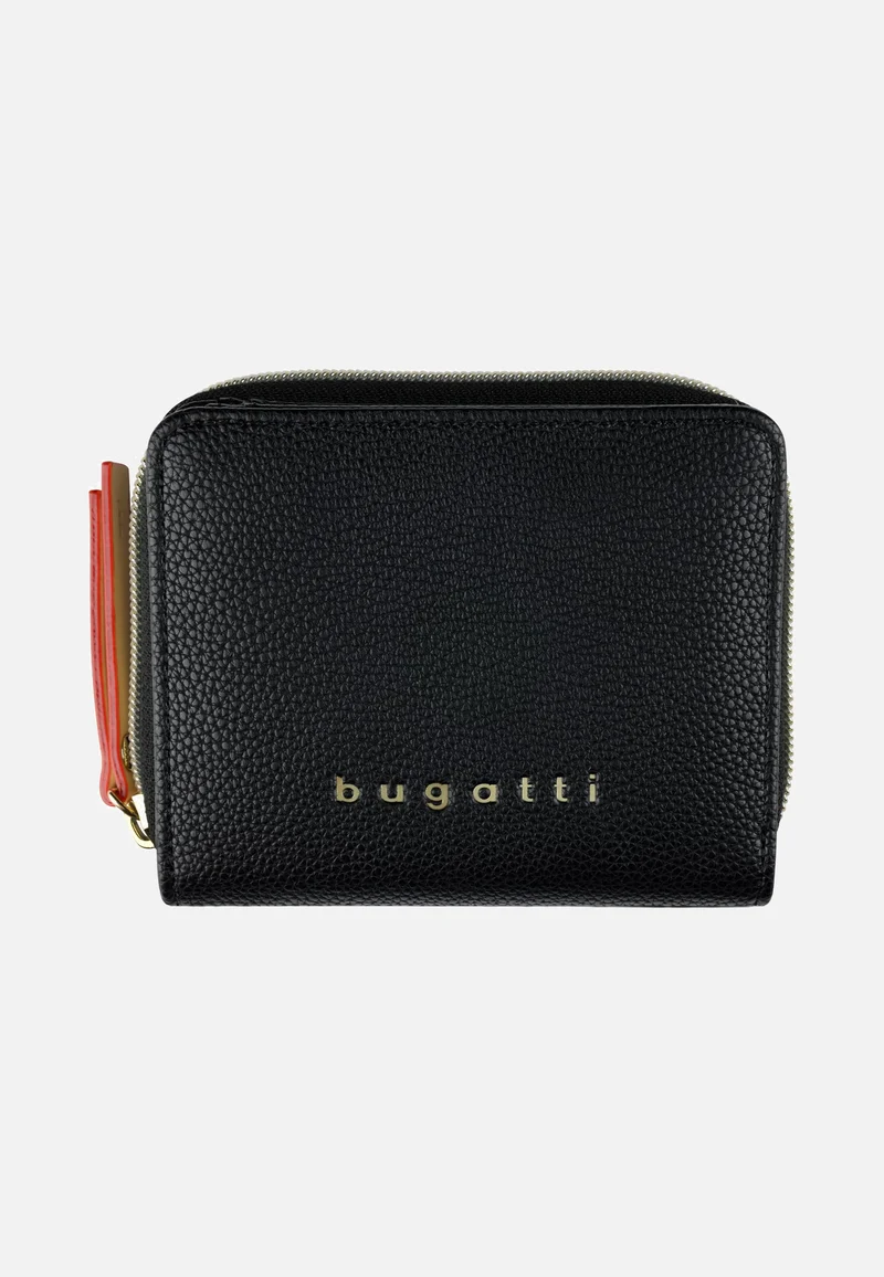 Ella Zipped Ladies Purse Black - Portemonnaie