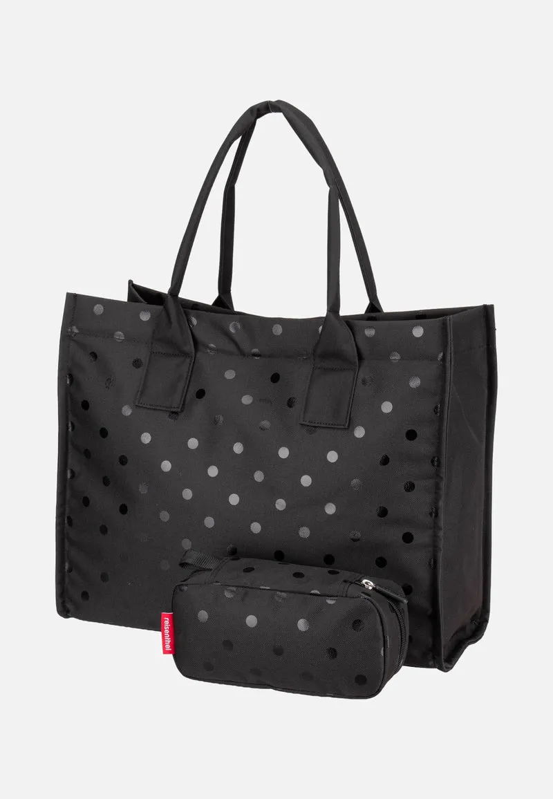 Daily Shopper Set No.1 Glossy Dots Black - Shopper