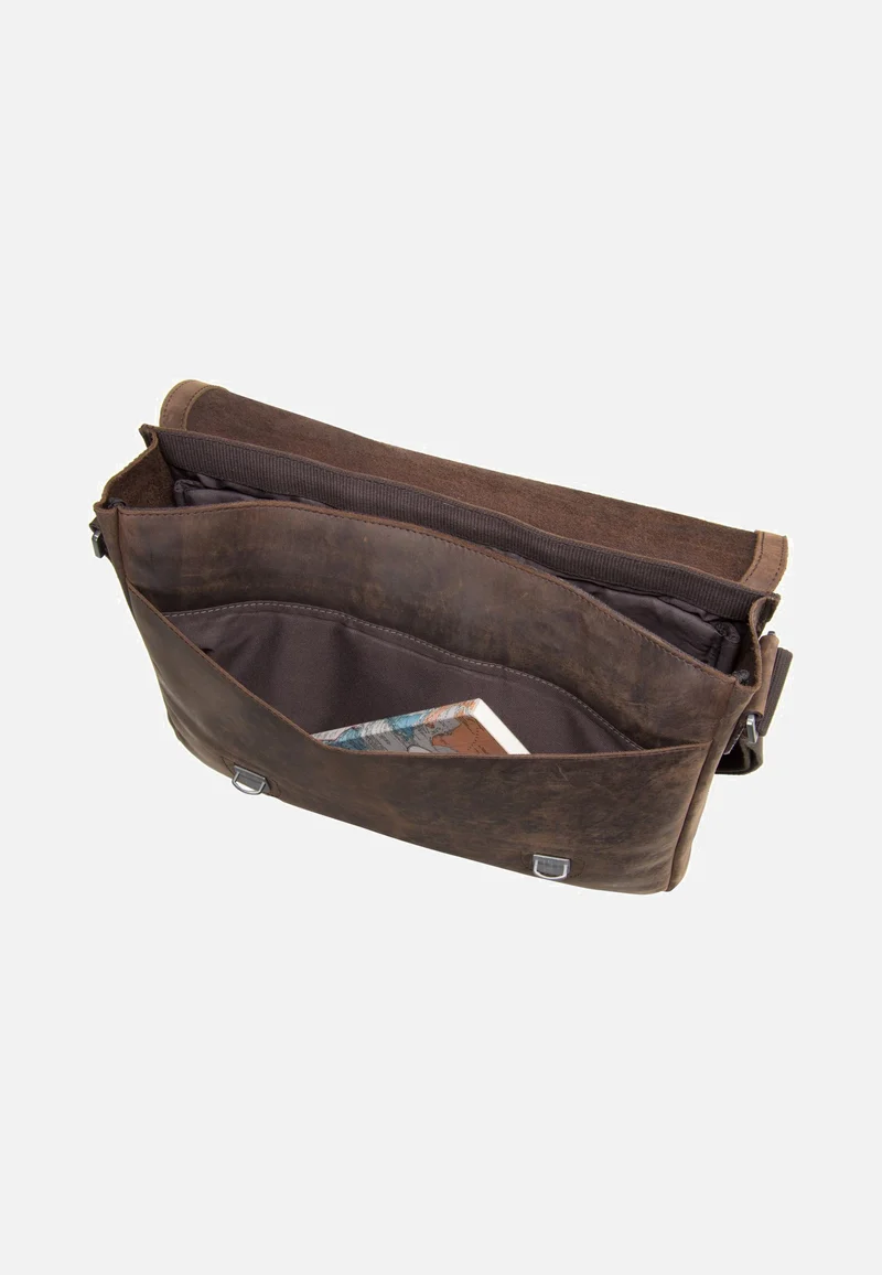 Richmond Messenger LH Dark Brown - Messenger Bag