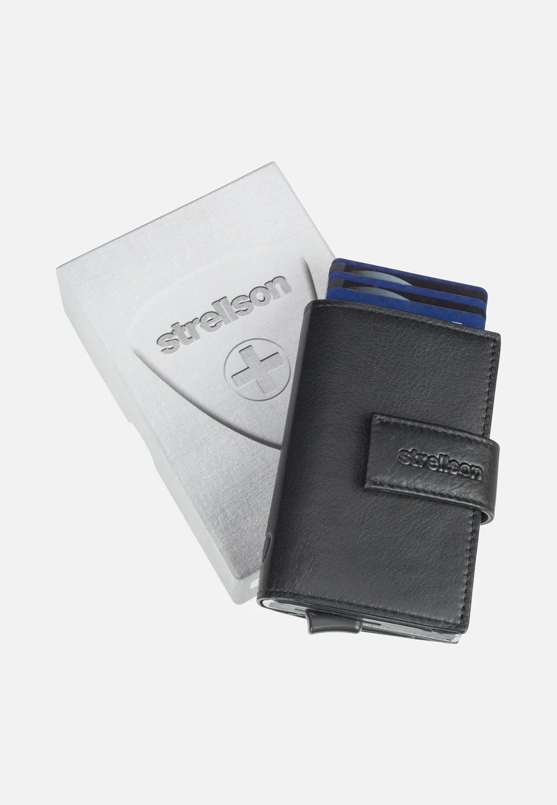 Carter C Three E-Cage SV8F Black - Kartenetui