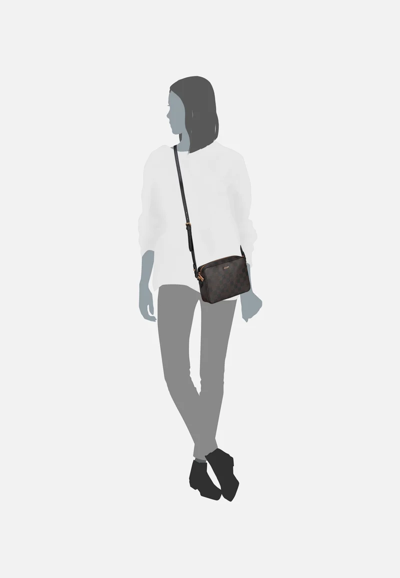 Cortina Piazza Cloe SHZ Seal Brown - Crossbody Bag