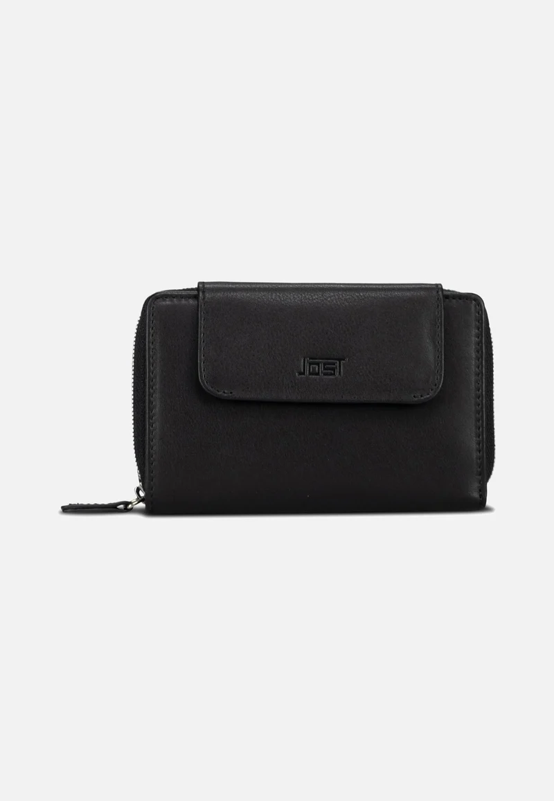 Odense Zip 6331 Medium Black - Portemonnaie