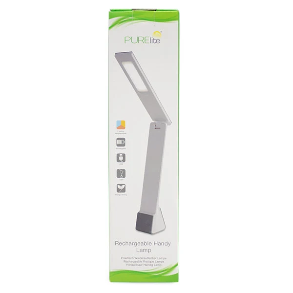 Purelite Tragbare LED-Lampe, wiederaufladbar