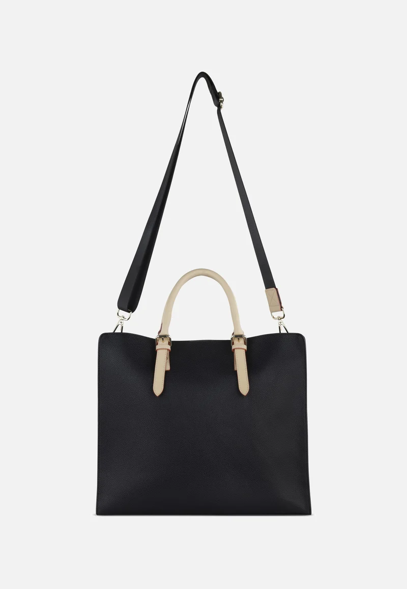 Ella Top Handle L Schwarz - Tote Bag