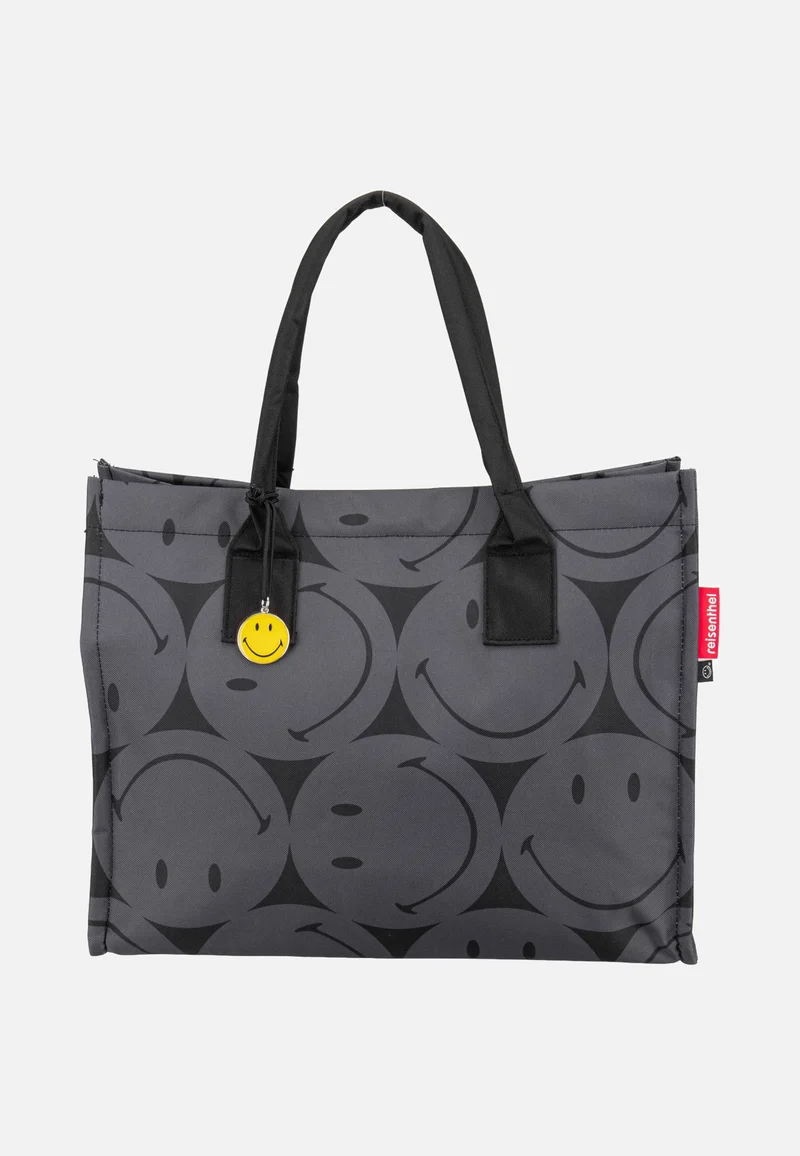 Daily Shopper Smiley Grey - Tote Bag