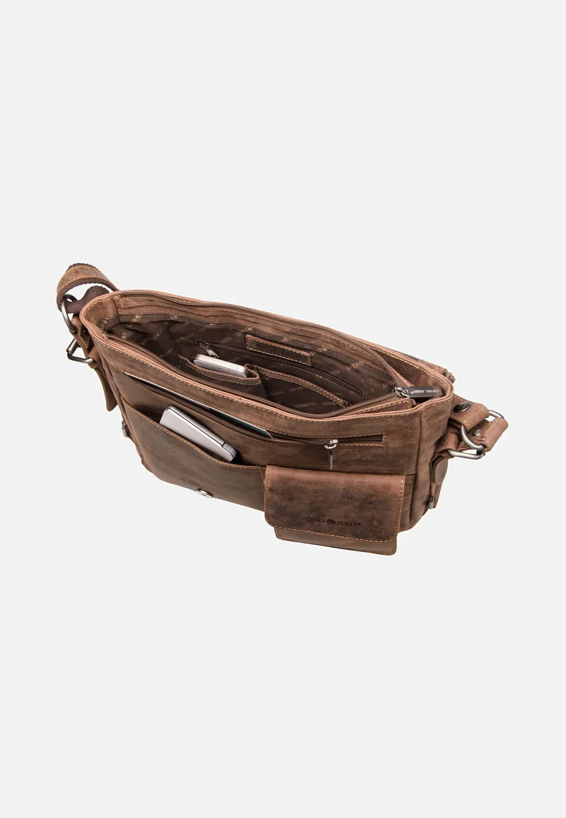 Vintage Revival Messenger 1913 Sattelbraun - Messenger Bag