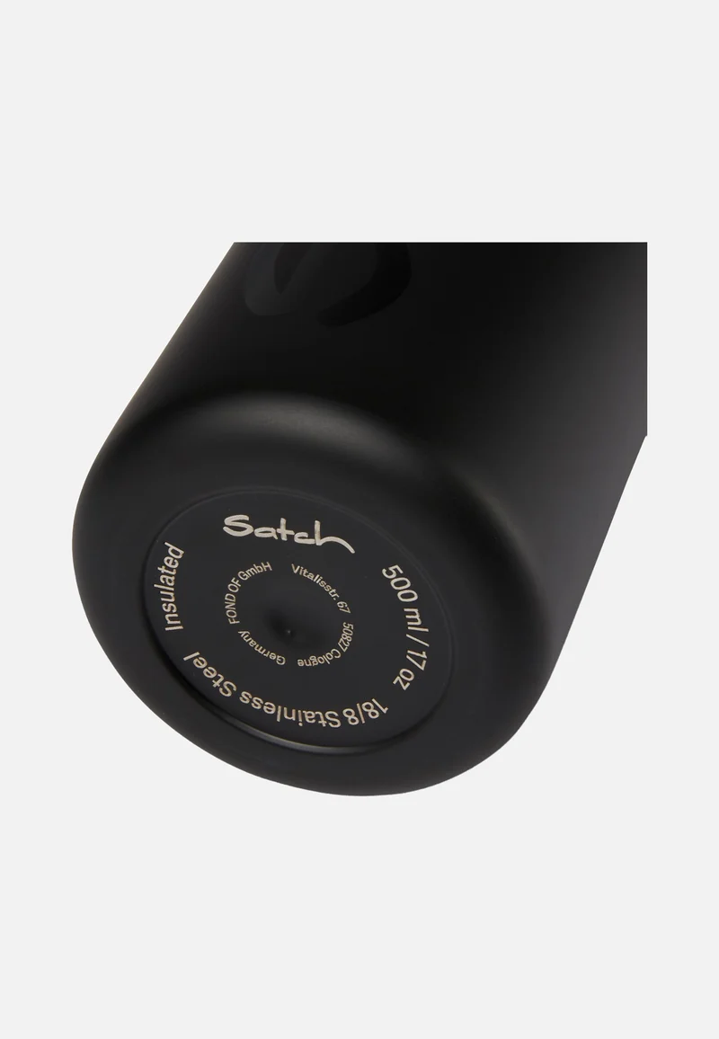 Edelstahl Black - Flasche