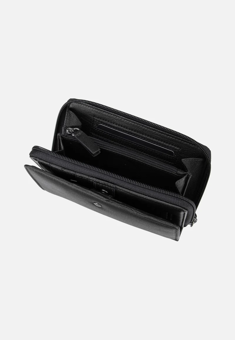 Black Magic Zip Ladies Wallet Black - Portemonnaie
