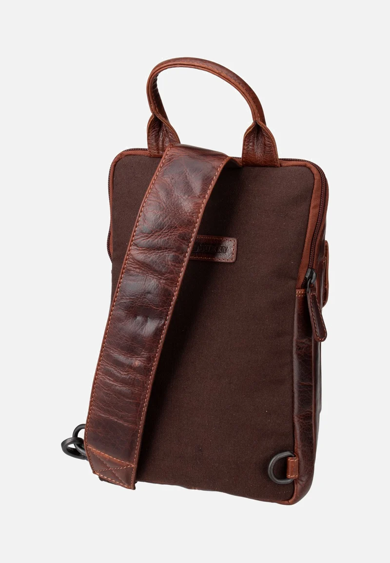 Rugged Body-Crossover Bag I Teak Brown - Crossbody Bag
