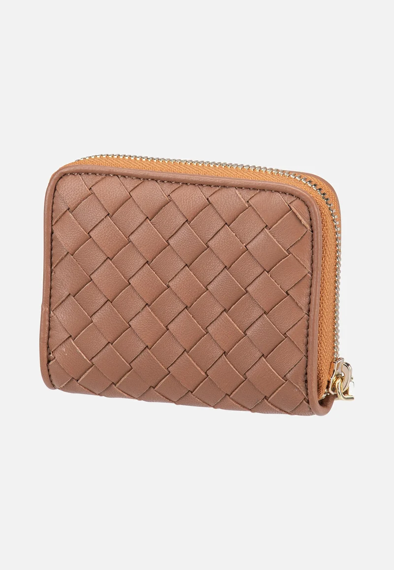 Piuma Weaving Mini Wallet Cuoio - Portemonnaie