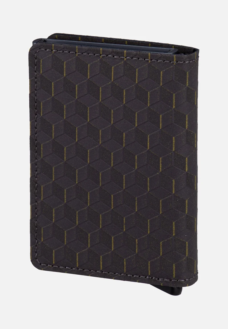 Slimwallet Optical Grey-Yellow - Portemonnaie