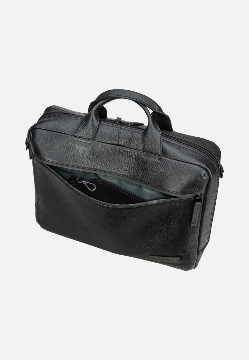 Stockholm Business Bag M 1 Comp Black - Aktentasche