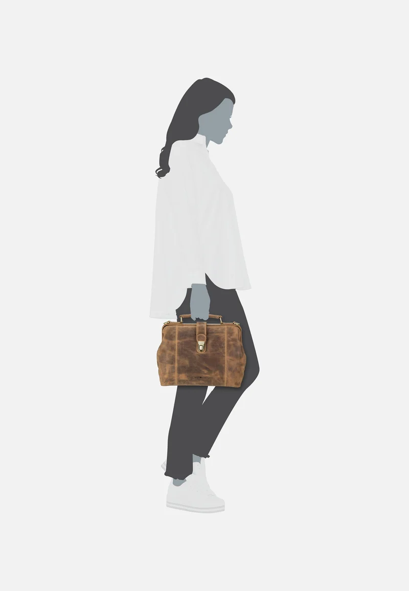 Vintage 1584 Brown - Bowling Bag