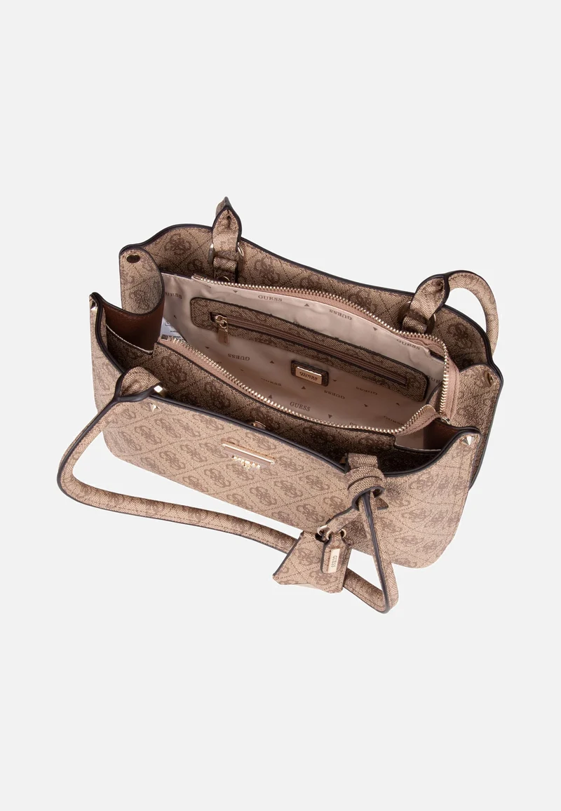 Meridian 2 Shoulder SAT 74090 Latte Logo - Schultertasche