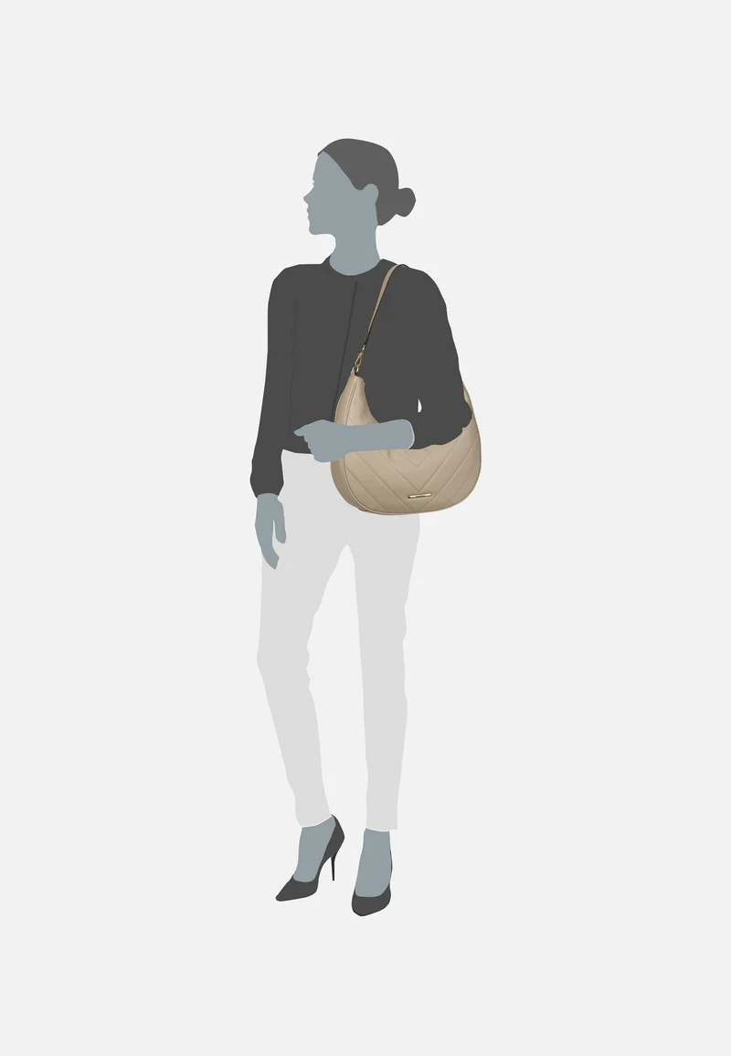 Barbara Cozy HO Sand - Hobo Bag