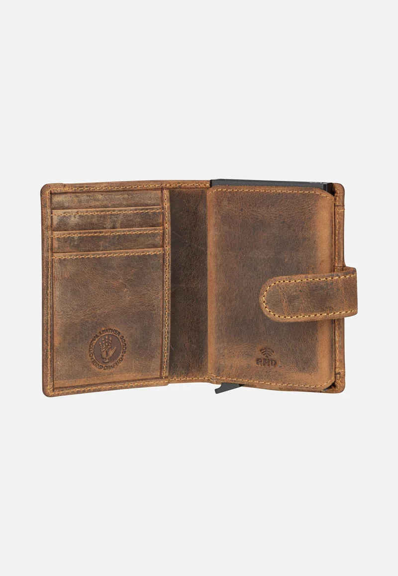 Vintage 1686 Sattelbraun - Portemonnaie