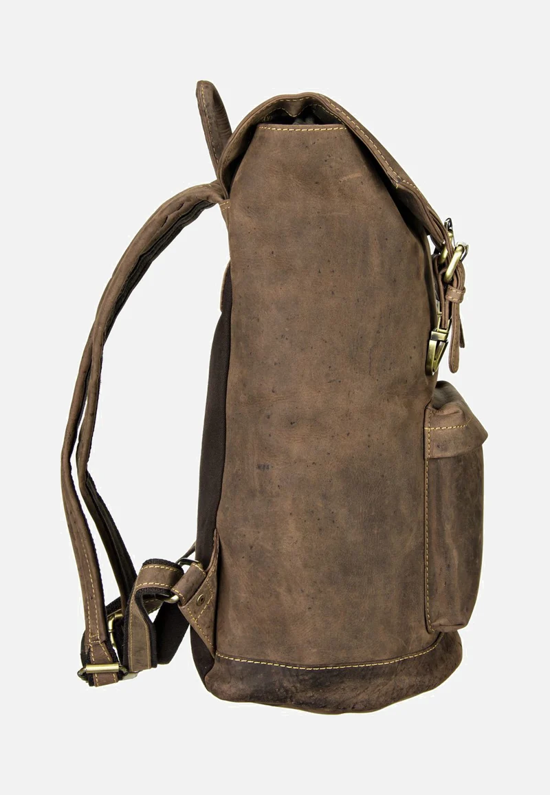 Vintage Retro Sattelbraun - Rucksack