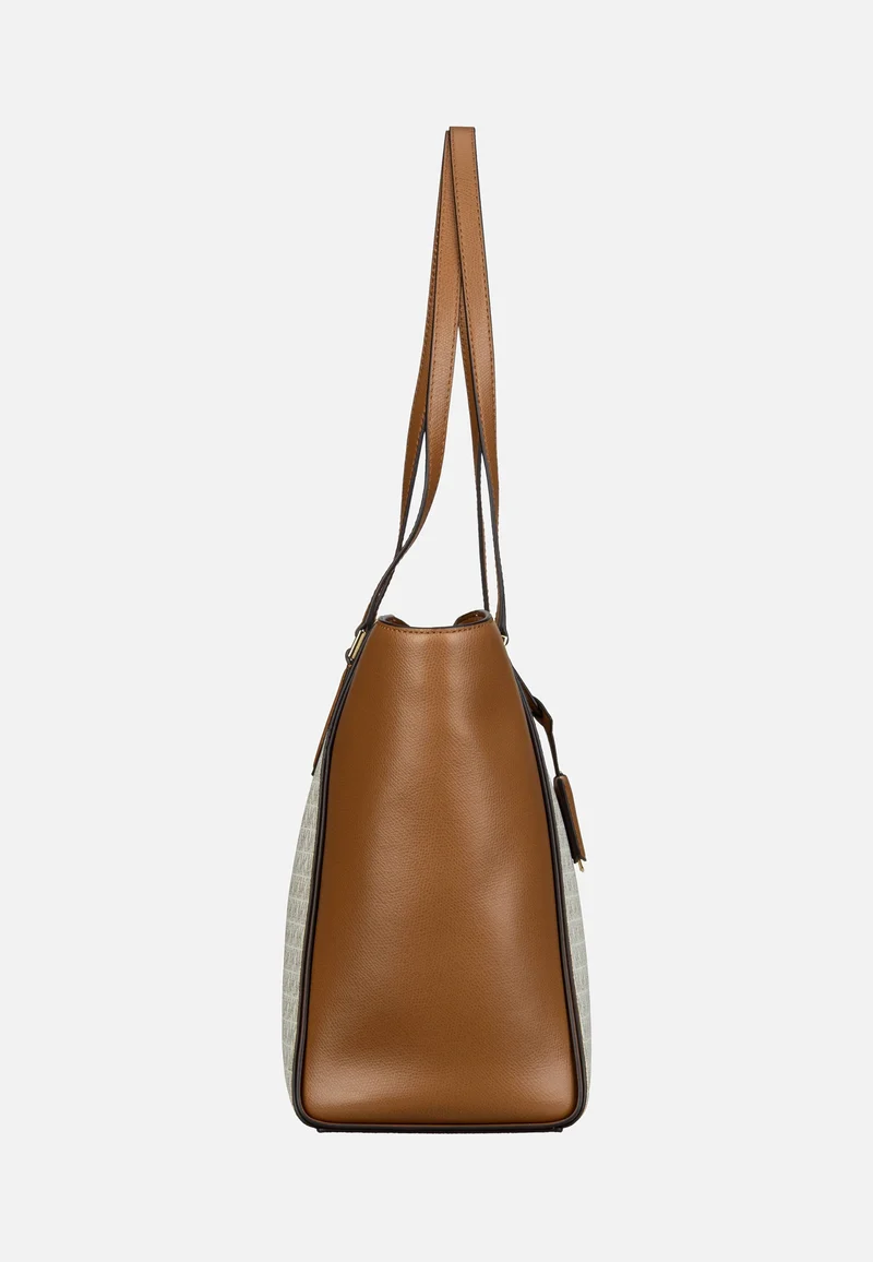 Taryn Large MF TZ MK SIG Vanilla/Acorn - Shopper