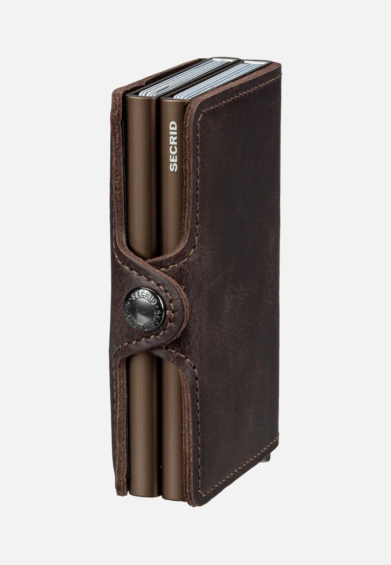 Twinwallet Vintage Chocolate - Portemonnaie