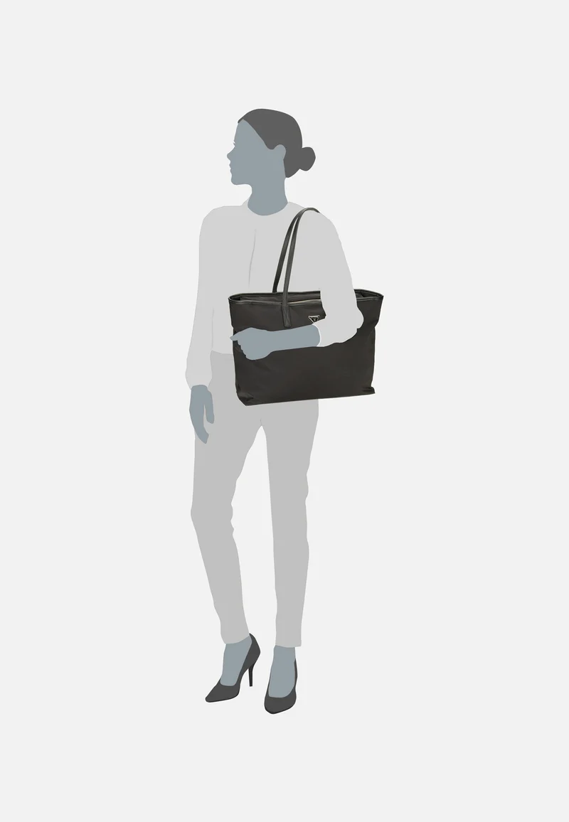 Eco Gemma Large Tech 39525 Black - Shopper