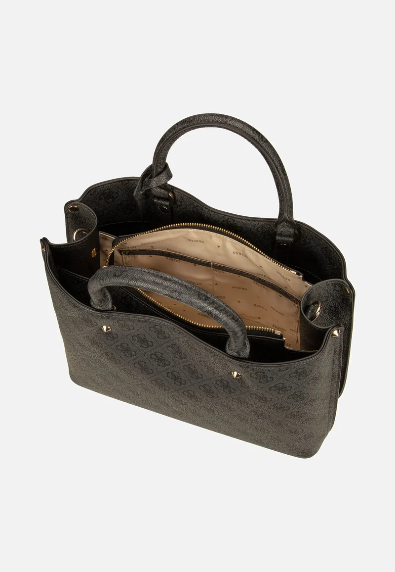 Meridian II Girlfriend SAT 74060 Logo Coal - Satchel