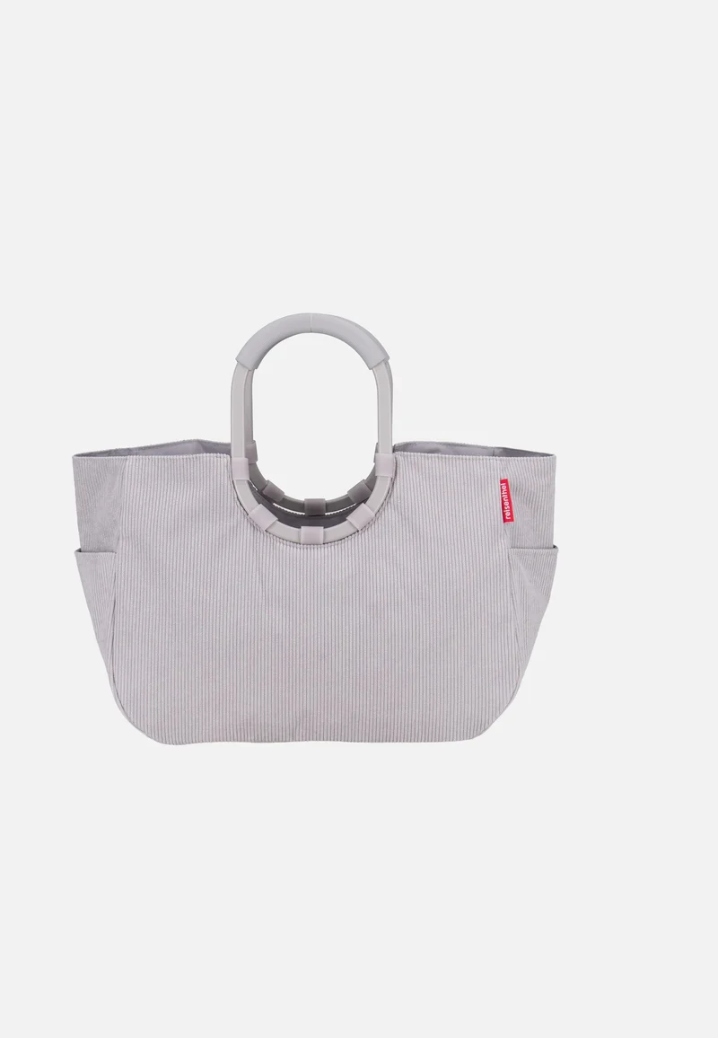Loopshopper L Cord Grey - Einkaufskorb