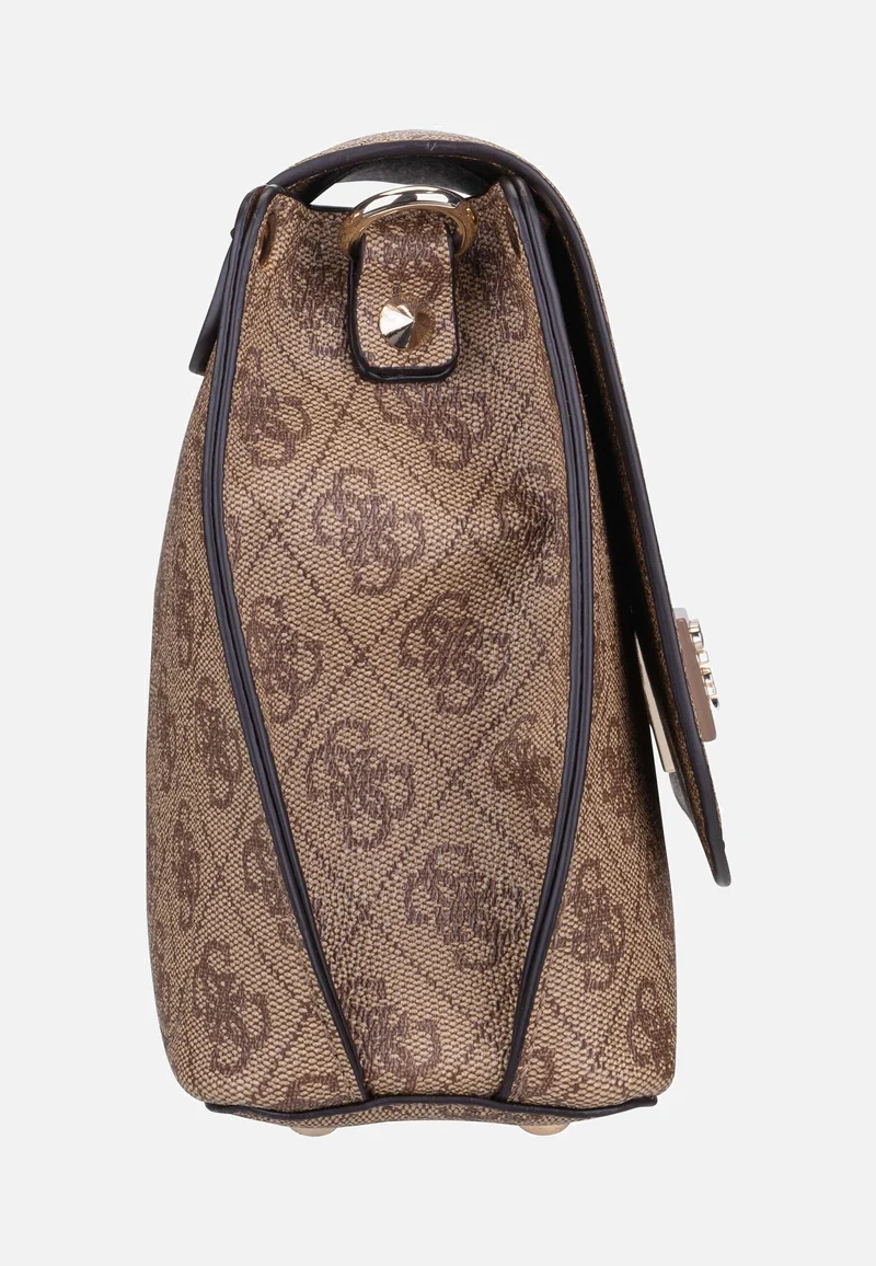 Meridian II Flap CB 74200 Logo Latte - Crossbody Bag