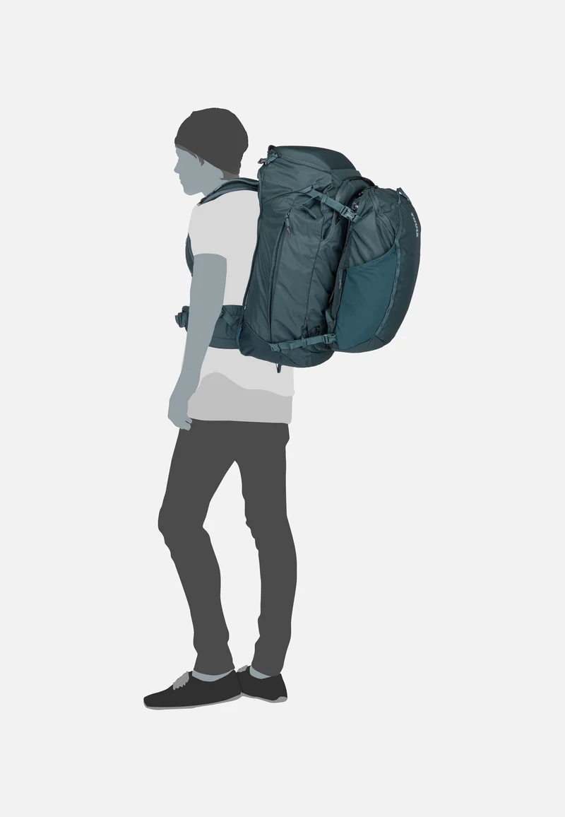 Landmark Travel 70L Darkest Blue - Reiserucksack